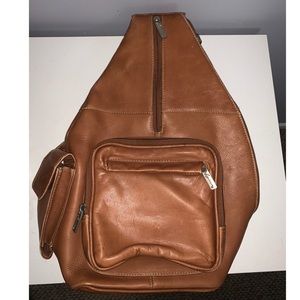 Lavive Vintage Convertible Sling-Backpack Purse